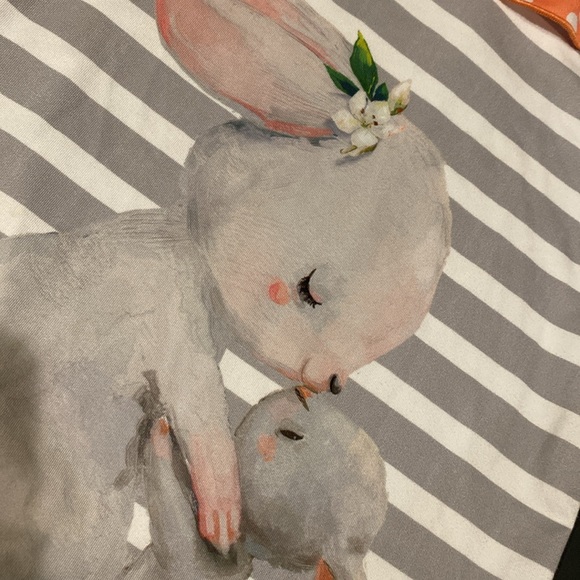 Penelope Plumm Striped Bunny Shortie Romper - 18 months - Picture 3 of 6